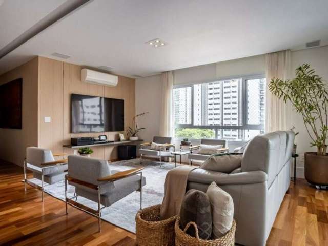 Apartamento com 4 quartos à venda na Alameda dos Aicás, 492, Moema, São Paulo, 215 m2 por R$ 4.008.000