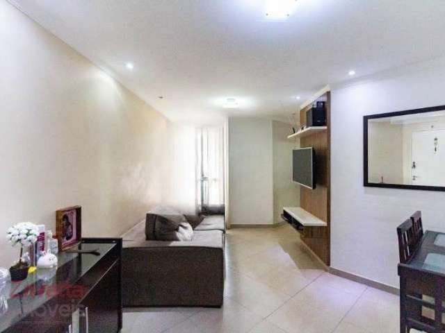 Apartamento à venda em São João Clímaco, São Paulo-SP: 3 quartos, 1 suíte, 3 salas, 1 banheiro, 1 vaga, 62m²