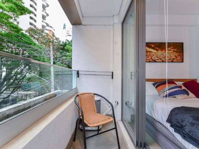 Apartamento com 1 quarto à venda na Rua Jacques Félix, 601, Vila Nova Conceição, São Paulo, 28 m2 por R$ 673.000