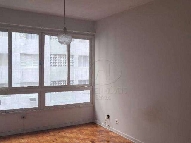 Apartamento para alugar, Embaré em Santos/SP