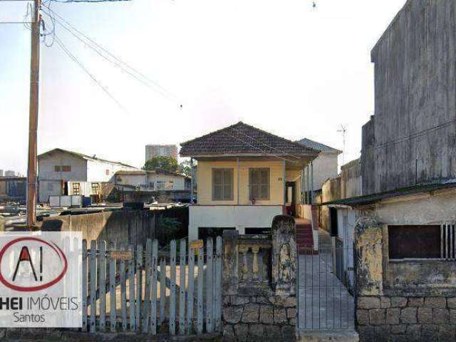 Terreno à venda - Macuco - Santos/SP