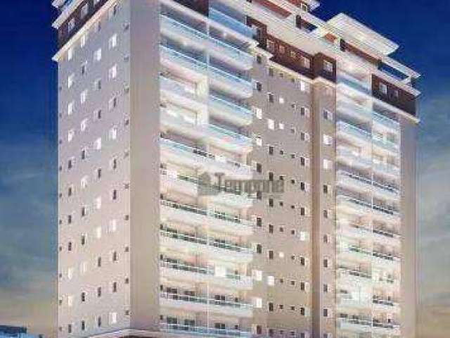 Apartamento com 2 dormitórios à venda, 59 m² por R$ 433.200,00 - Canto do Forte - Praia Grande/SP