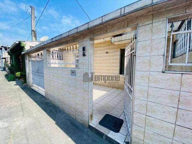 Casa com 3 dormitórios à venda, 80 m² por R$ 315.000,00 - Castelo - Santos/SP