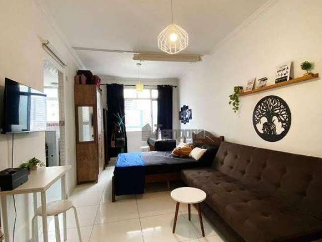 Kitnet com 1 dormitório à venda, 40 m² por R$ 205.000 - Vila Guilhermina - Praia Grande/SP