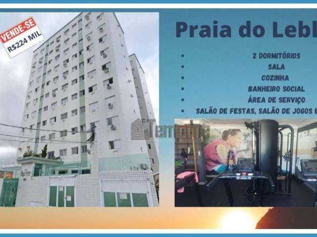 Apartamento com 2 dormitórios à venda, 50 m² por R$ 224.000,00 - Ocian - Praia Grande/SP