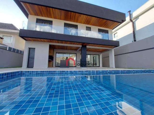 Sobrado com 4 dormitórios à venda, 450 m² por R$ 2.900.000,00 - Condomínio Residencial Jaguary - São José dos Campos/SP