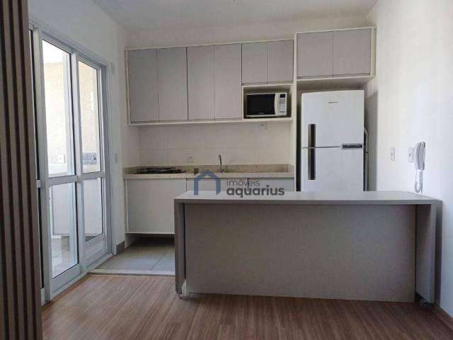 Apartamento com 2 dormitórios, 55 m² - venda por R$ 547.000 ou aluguel por R$ 3.300/mês - Parque Industrial - São José dos Campos/SP