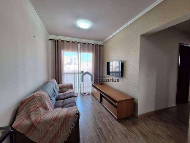 Apartamento Mobiliado com 2 dormitórios para alugar, 54 m² por R$ 3.100/mês - Vila Ema - São José dos Campos/SP