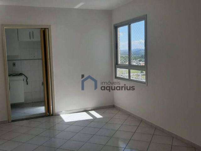 Apartamento no Edificio Colinas da Aldeia com 2 dormitórios para alugar, 50 m² - Jardim Esplanada II - São José dos Campos/SP