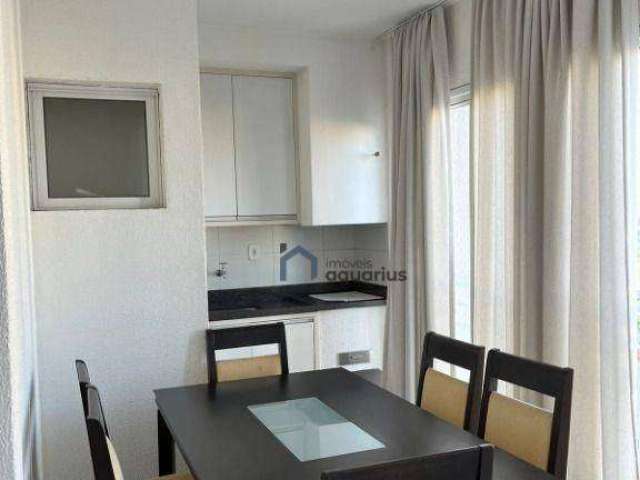 Apartamento com 2 dormitórios para alugar, 74 m² por R$ 5.099,13/mês - Jardim Aquarius - São José dos Campos/SP