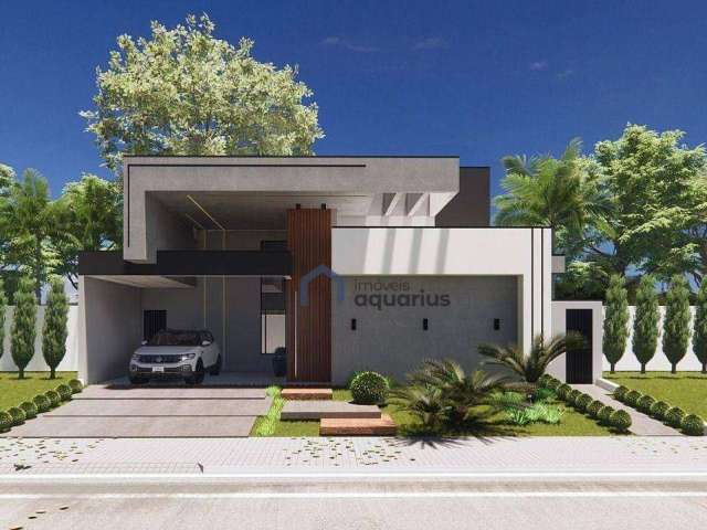 Casa com 3 dormitórios à venda, 133 m² por R$ 980.000,00 - Condomínio Residencial Malibu - Caçapava/SP