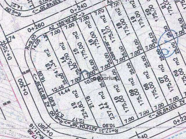 Terreno à venda, 237 m² por R$ 385.000,00 - Portal dos Pássaros - São José dos Campos/SP