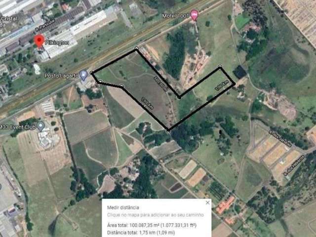 Área ou terreno à venda, 100.000 m² por R$ 30.000.000 - Santa Luzia - Caçapava/SP