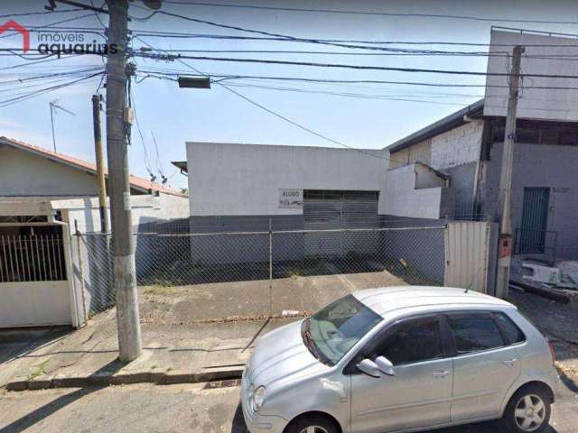 Galpão, 200 m² - venda por R$ 850.000,00 ou aluguel por R$ 5.179,19/mês - Jardim Paulista - São José dos Campos/SP