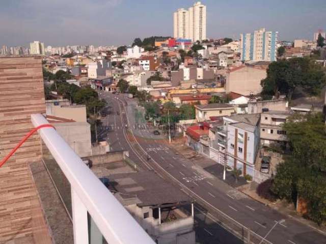 Linda cobertura 2 dorm | 2 vaga | 186 mts - venda - pq. joão ramalho - santo andré/sp.