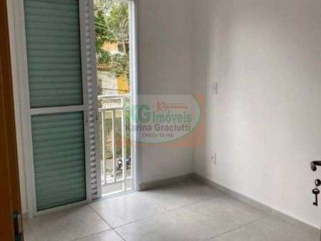 Linda cobertura frente | 2 dorm | sacada | quintal/cobertura | 1 vaga - a venda - r$ 280.000,00 - jardim ipanema - santo andré/sp.