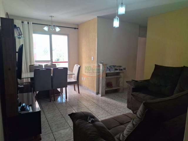 Lindo apartamento |  3 dormitórios | sala c/ sacada | 1 vaga - elevador e lazer - 69 mts - a venda - r$ 280.000,00 - jardim do estádio - santo andré / sp