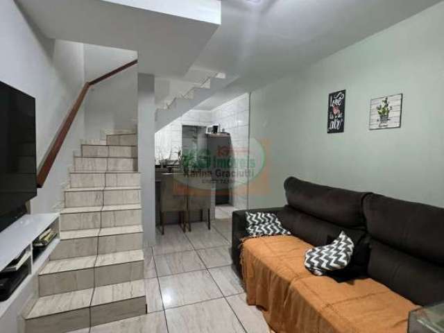 Lindo sobrado a venda por r$240.000,00  |   69m²  | cozinha planejada | 1 vaga  | jardim santo andré / sp