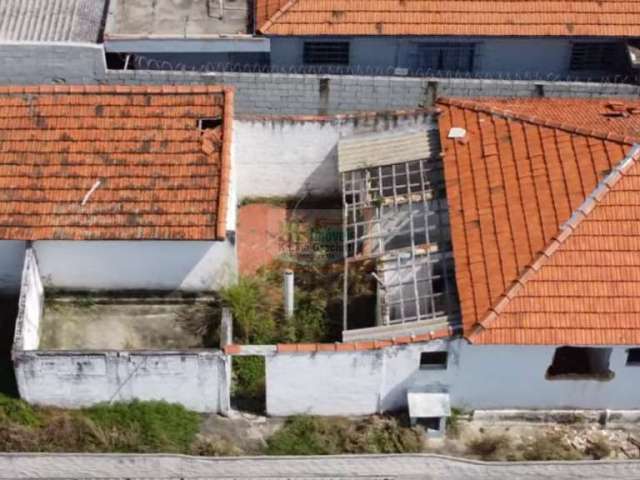 Terreno para venda e locação | com 3 casas antigas no terreno | 10 x 50 | vila princípe de gales - santo andré / sp