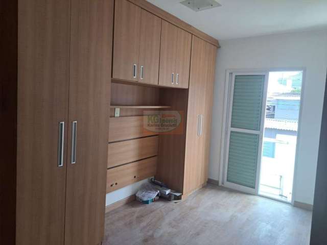 Lindo apartamento a venda por r$310.000,00  |  50m² |  2 dormitórios sendo 1 suíte  |   armários  planejados  |  jardim do estadio - santo andré / sp