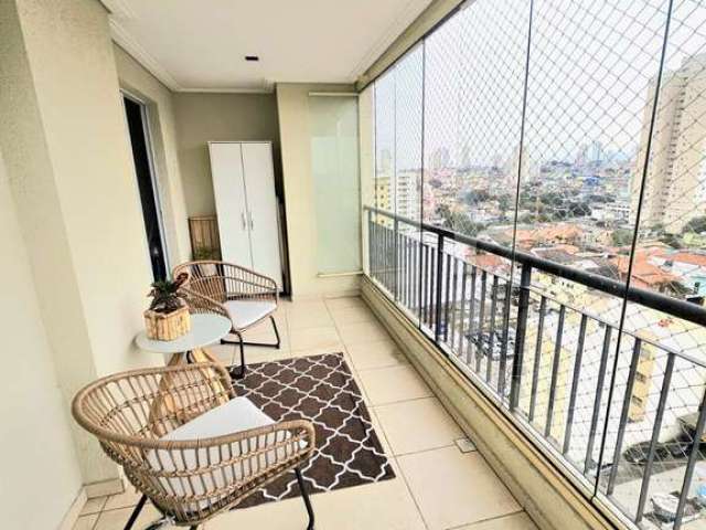 APARTAMENTO ESSENCE GUARULHOS,  JD ZAIRA -  GUARULHOS - Opção Sala Ampliada