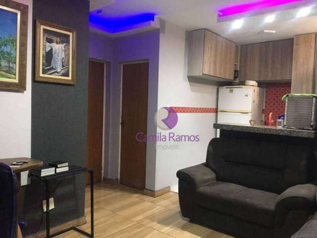 Apartamento com 2 dormitórios à venda, 50 m² por R$ 185.000,00 - Jundiapeba - Mogi das Cruzes/SP