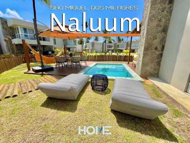 Naluum (Casa Yaan) - Casa com 5 suítes a beira mar de Milagres