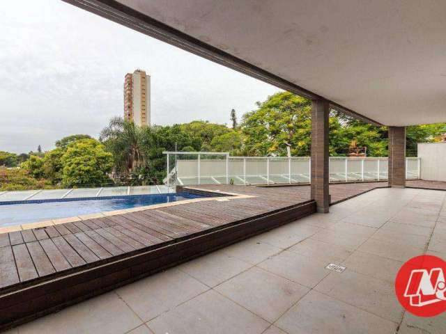 No Cristal, Garden de 315 m², 3 suítes, 3 vagas e piscina.