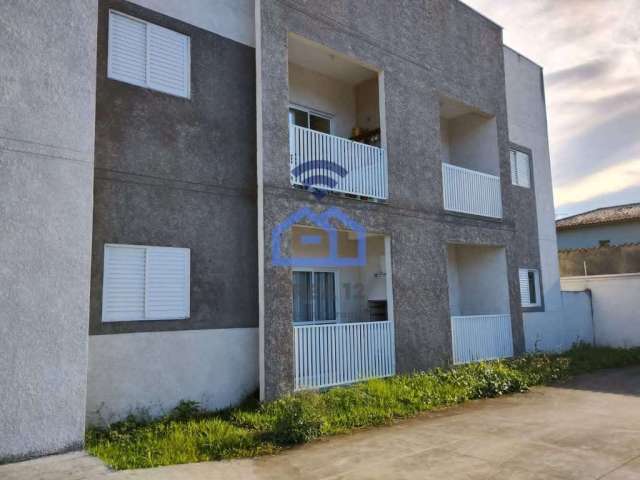 Apartamento à Venda no bairro Tarumãs em Caraguatatuba, SP - 67m² 02 dormitórios, banheiro, sala co