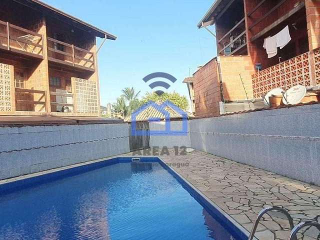 Flat à Venda no bairro Martim de Sá em Caraguatatuba, SP - 40m² com quarto, cozinha, sala, banheiro