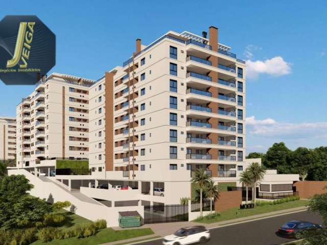 Apartamento com 3 dormitórios à venda, 87 m² por R$ 765.676,83 - Bacacheri - Curitiba/PR