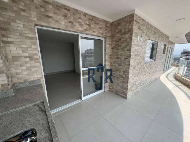 Apartamento com 3 dormitórios à venda, 109 m² por R$ 830.000 - Vila Guilhermina - Praia Grande/SP