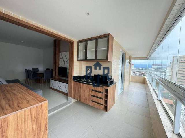 Apartamento com 2 dormitórios à venda, 86 m² por R$ 650.000 - Aviação - Praia Grande/SP