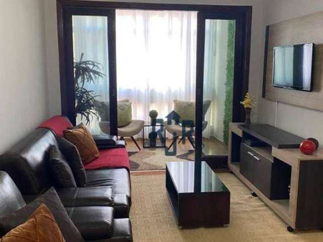 Apartamento com 2 dormitórios para alugar, 90 m² por R$ 2.500/mês - Caiçara - Praia Grande/SP