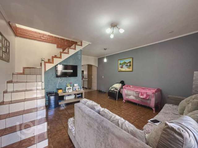 Casa em condomínio fechado com 3 quartos à venda na Rua Itacolomi, --, Vila Curuçá, Santo André por R$ 850.000