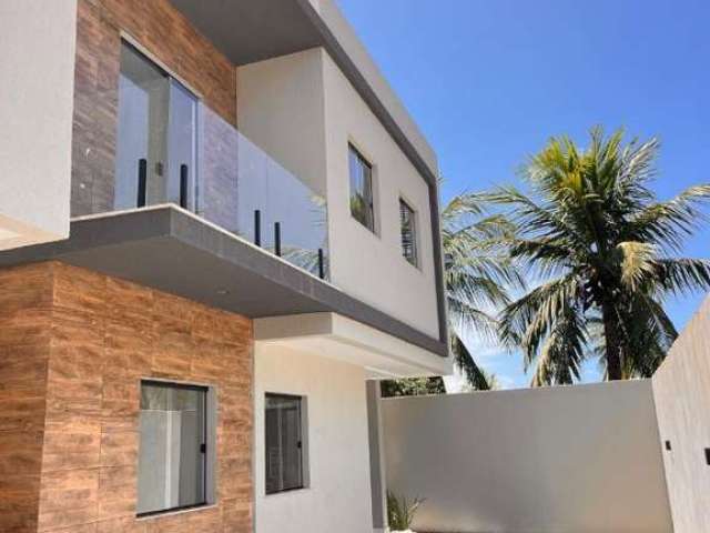 Casa em condomínio fechado com 4 quartos à venda na Avenida 31 de Julho, Ipitanga, Lauro de Freitas, 130 m2 por R$ 590.000