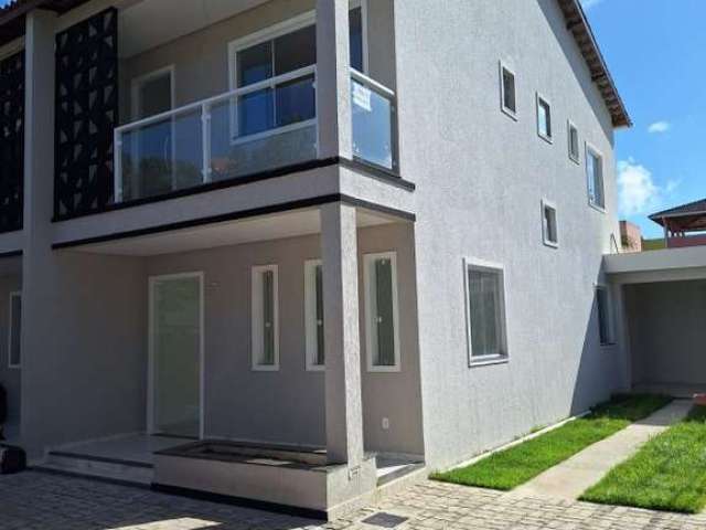 Casa em condomínio fechado com 4 quartos à venda na Avenida 31 de Julho, Ipitanga, Lauro de Freitas, 130 m2 por R$ 520.000