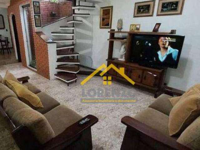 Sobrado com 3 dormitórios à venda, 182 m² por R$ 465.000,00 - Vila Pires - Santo André/SP