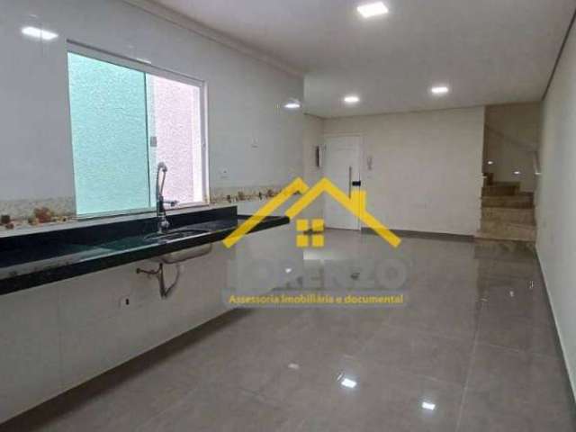 Cobertura com 3 dormitórios à venda, 140 m² por R$ 660.000,00 - Utinga - Santo André/SP