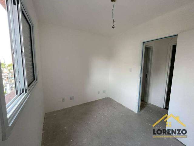 Apartamento com 2 dormitórios à venda, 60 m² por R$ 470.000,00 - Campestre - Santo André/SP