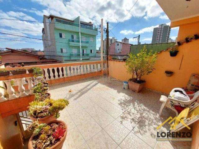 Sobrado com 2 dormitórios à venda, 218 m² por R$ 755.000,00 - Vila Floresta - Santo André/SP