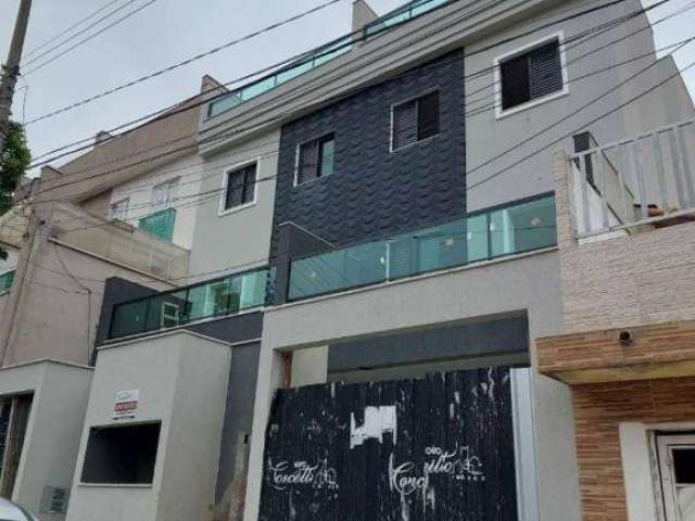 Cobertura com 2 dormitórios à venda, 84 m² por R$ 370.000,00 - Jardim Utinga - Santo André/SP