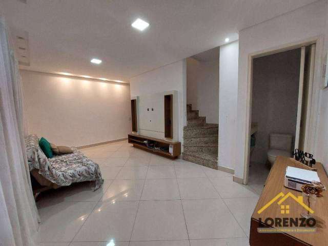 Sobrado com 3 dormitórios à venda, 181 m² por R$ 465.000,00 - Vila Pires - Santo André/SP