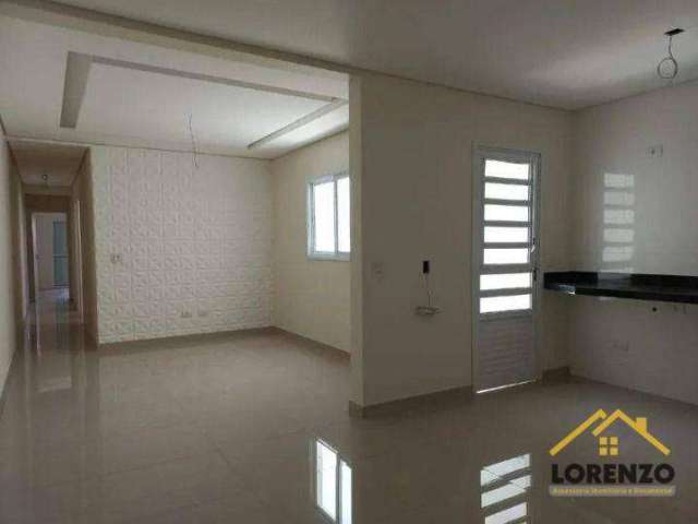 Apartamento com 3 dormitórios à venda, 89 m² por R$ 490.000 - Parque das Nações - Santo André/SP