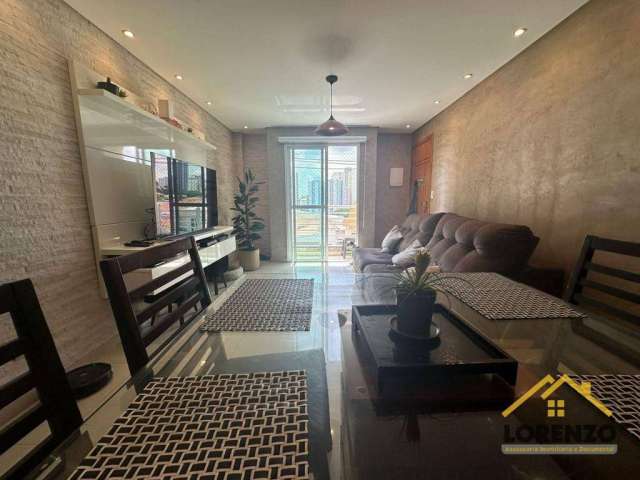 Cobertura com 3 dormitórios à venda, 130 m² por R$ 646.000,00 - Vila Scarpelli - Santo André/SP