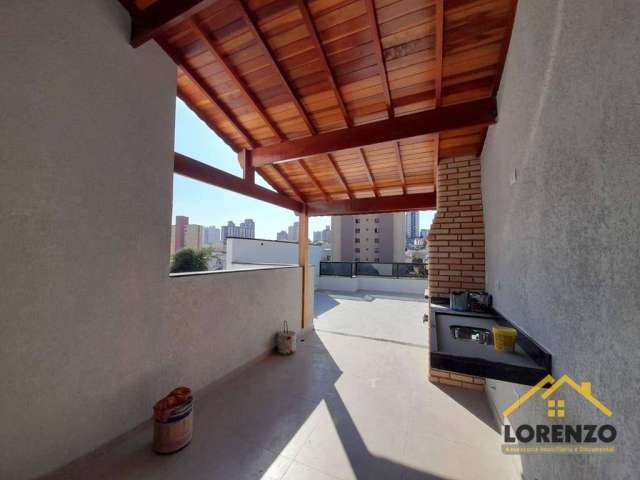 Cobertura com 2 dormitórios à venda, 108 m² por R$ 650.000,00 - Vila Floresta - Santo André/SP