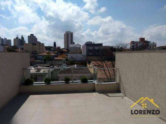 Cobertura com 02 dormitórios à venda, 120 m² por R$ 548.500 - Jardim Bela Vista - Santo André/SP