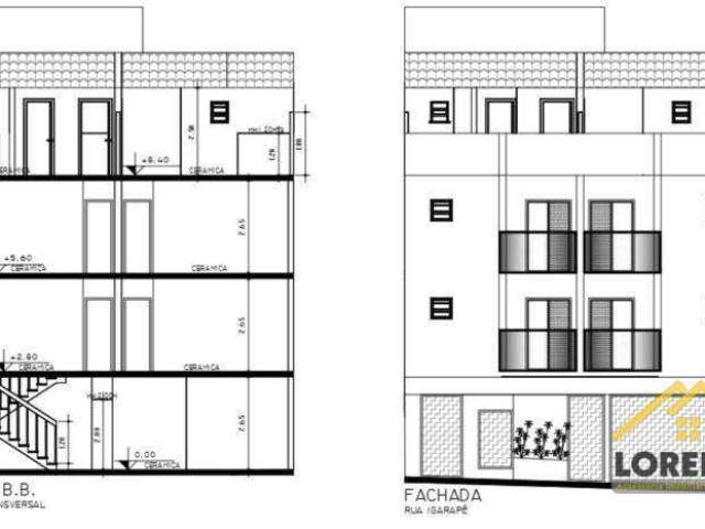 Cobertura com 3 dormitórios à venda, 155 m² por R$ 790.000 - Paraíso - Santo André/SP