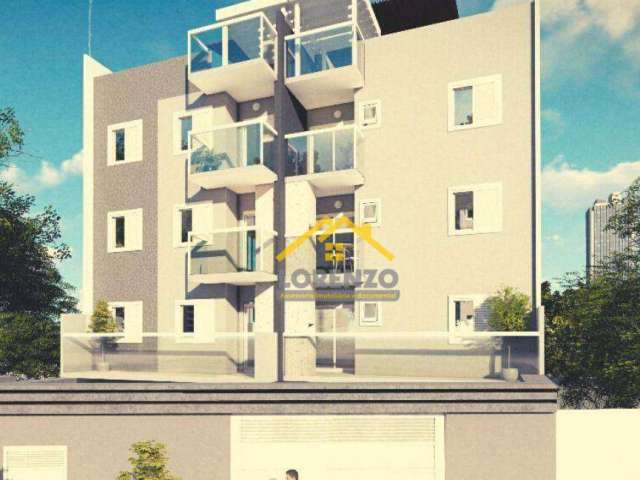 Apartamento com 2 dormitórios à venda, 68 m² por R$ 435.000,00 - Vila Curuçá - Santo André/SP