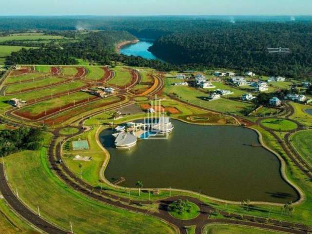 Terreno à venda em Foz do Iguaçu no Condomínio Royal Boulevard Yacht Residence e Resort - Fase 2